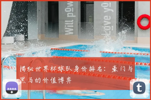 揭秘世界杯球队身价排名：豪门与黑马的价值博弈